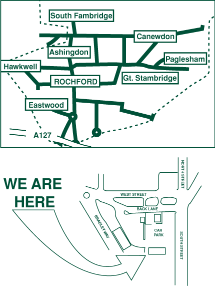 Map of practice area